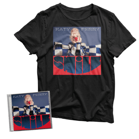 Smile (Deluxe CD + Smile T-Shirt) by Katy Perry - CD Bundle - shop now at Katy Perry store